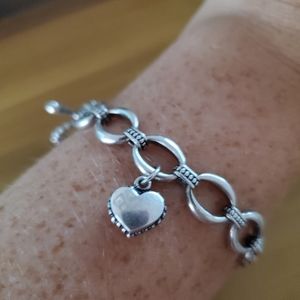 LAGOS Smooth Heart Toggle Bracelet